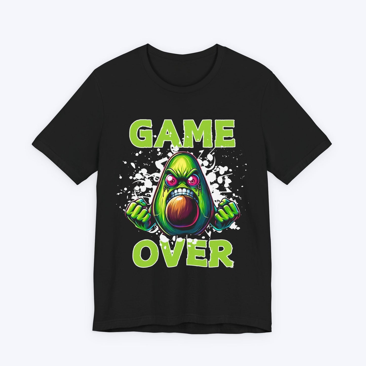T-Shirt Black / S An avocados Last Stand - Game Over T-shirt