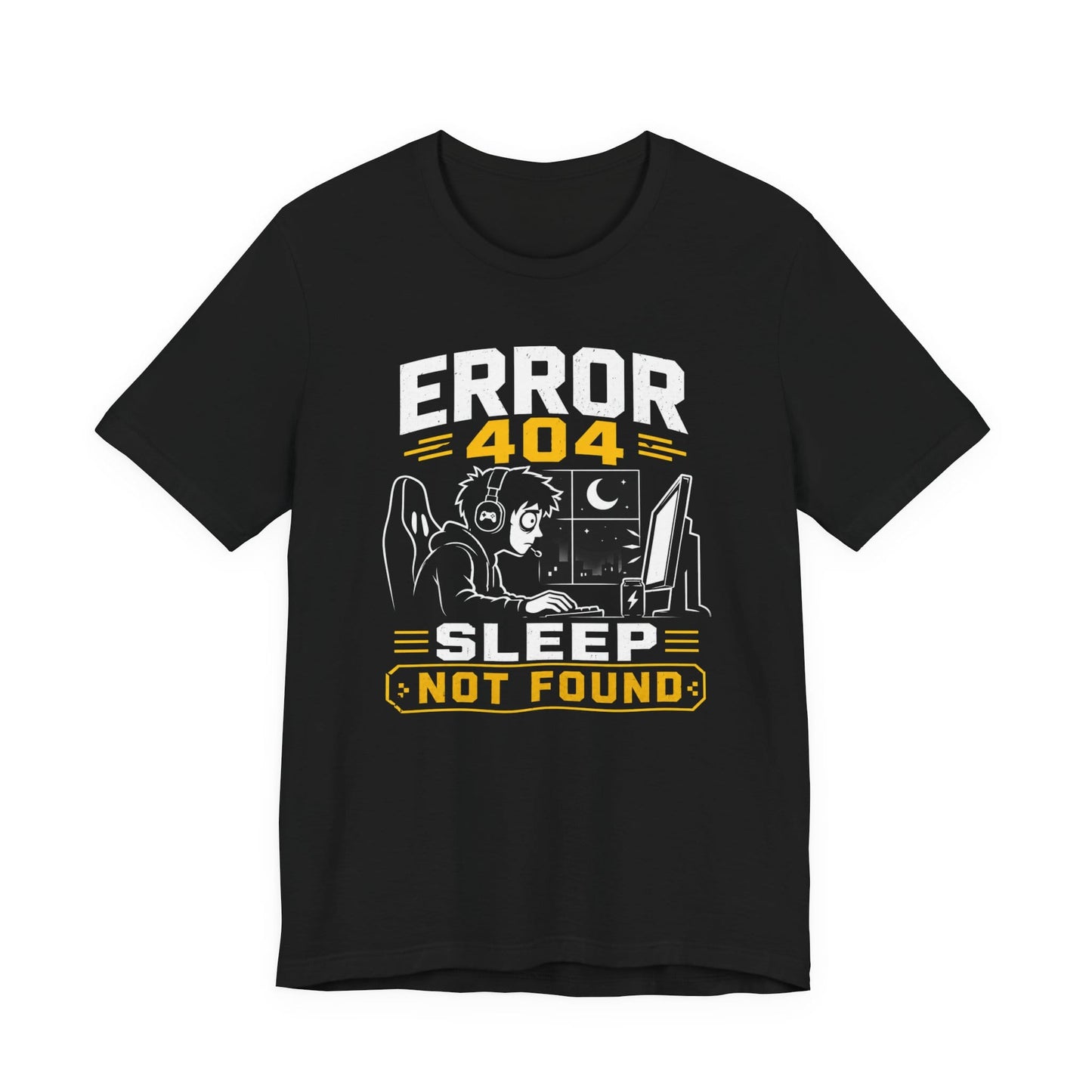 T-Shirt Black / S Error 404 Sleep T-shirt
