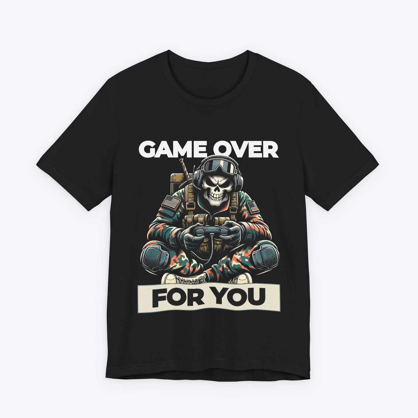 T-Shirt Black / S Game Over "For You" T-shirt