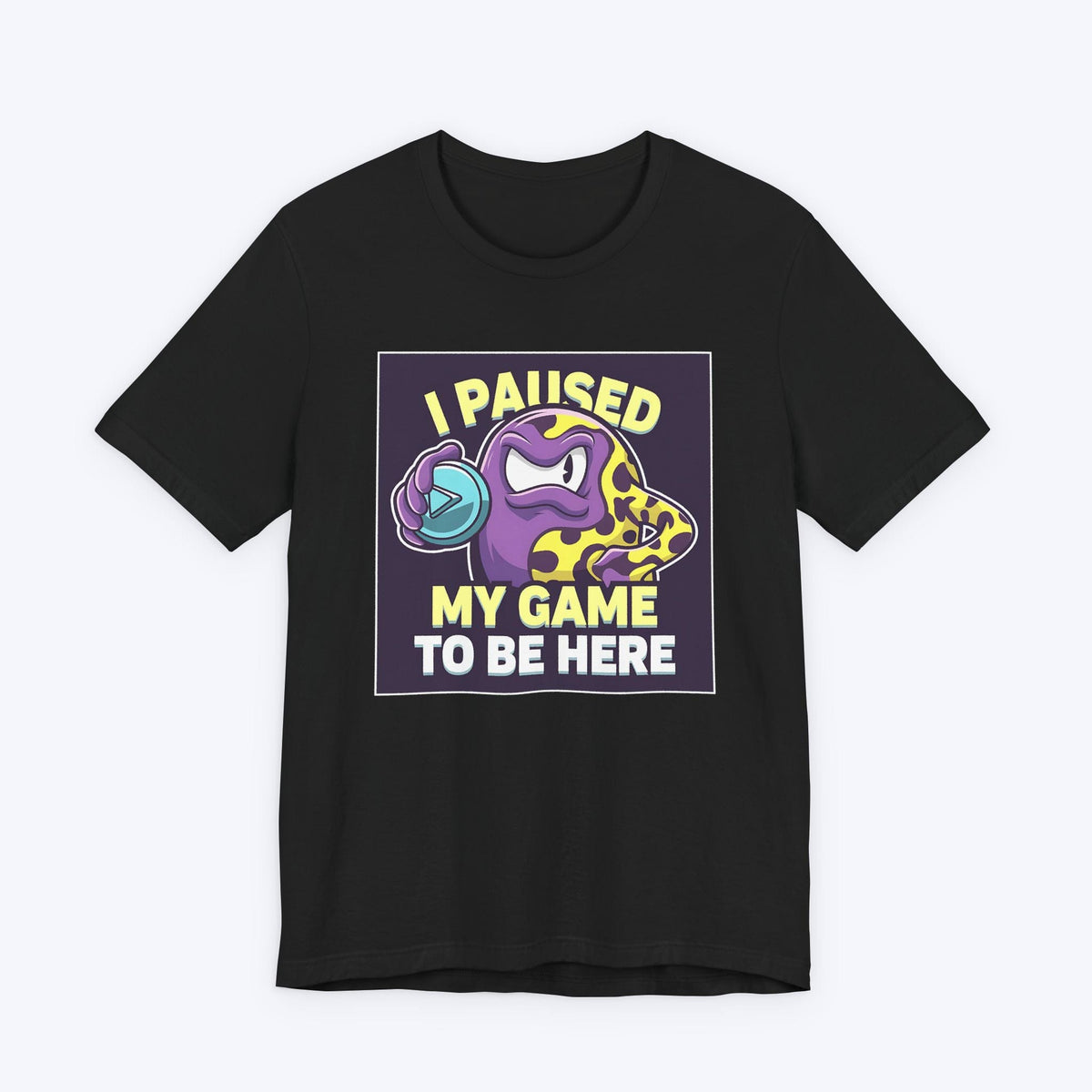 T-Shirt Black / S Paused for an IRL Buff T-shirt
