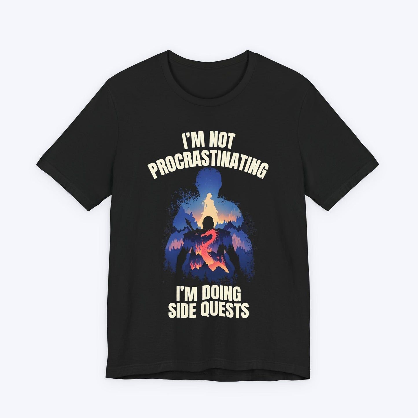 T-Shirt Black / S Procrastinating With Style T-shirt