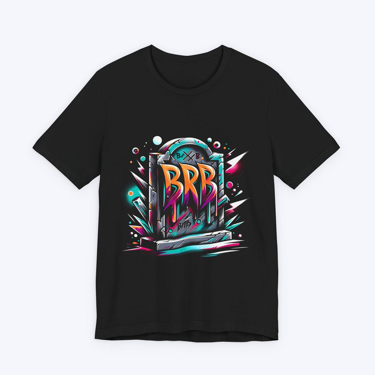 T-Shirt Black / S Urban Rest: BRB Tombstone Edition T-shirt