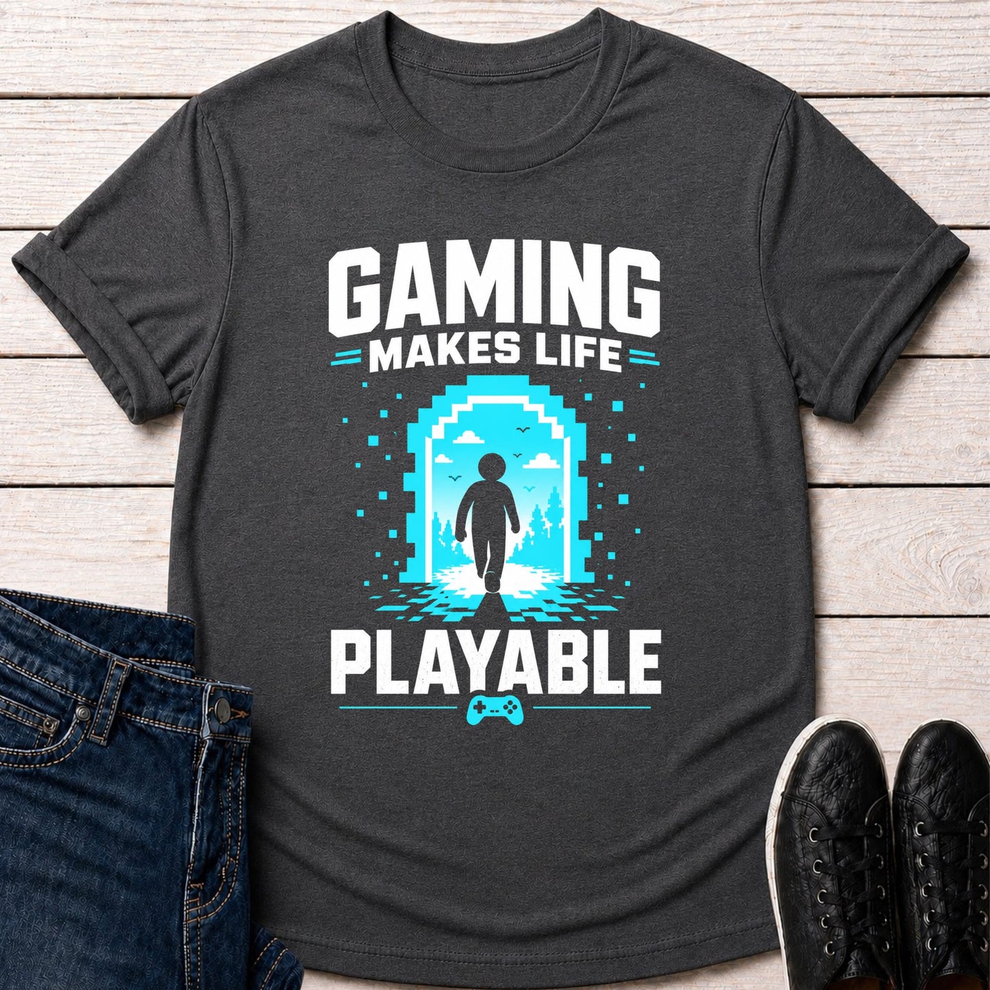 T-Shirt Dark Grey Heather / S Get Played T-shirt
