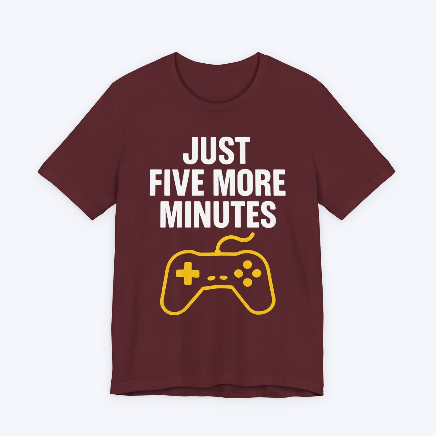 T-Shirt Maroon / S Five More Minutes T-shirt