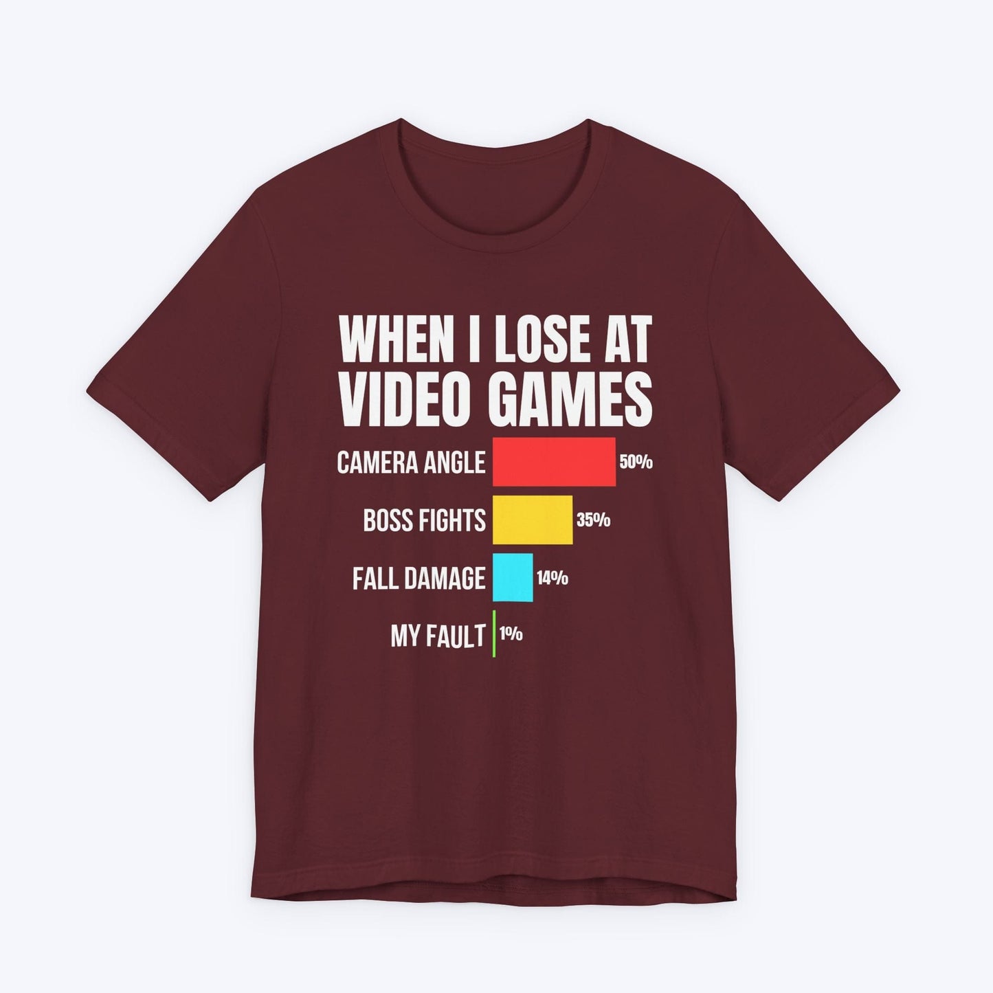 T-Shirt Maroon / S Fix The Camera T-shirt