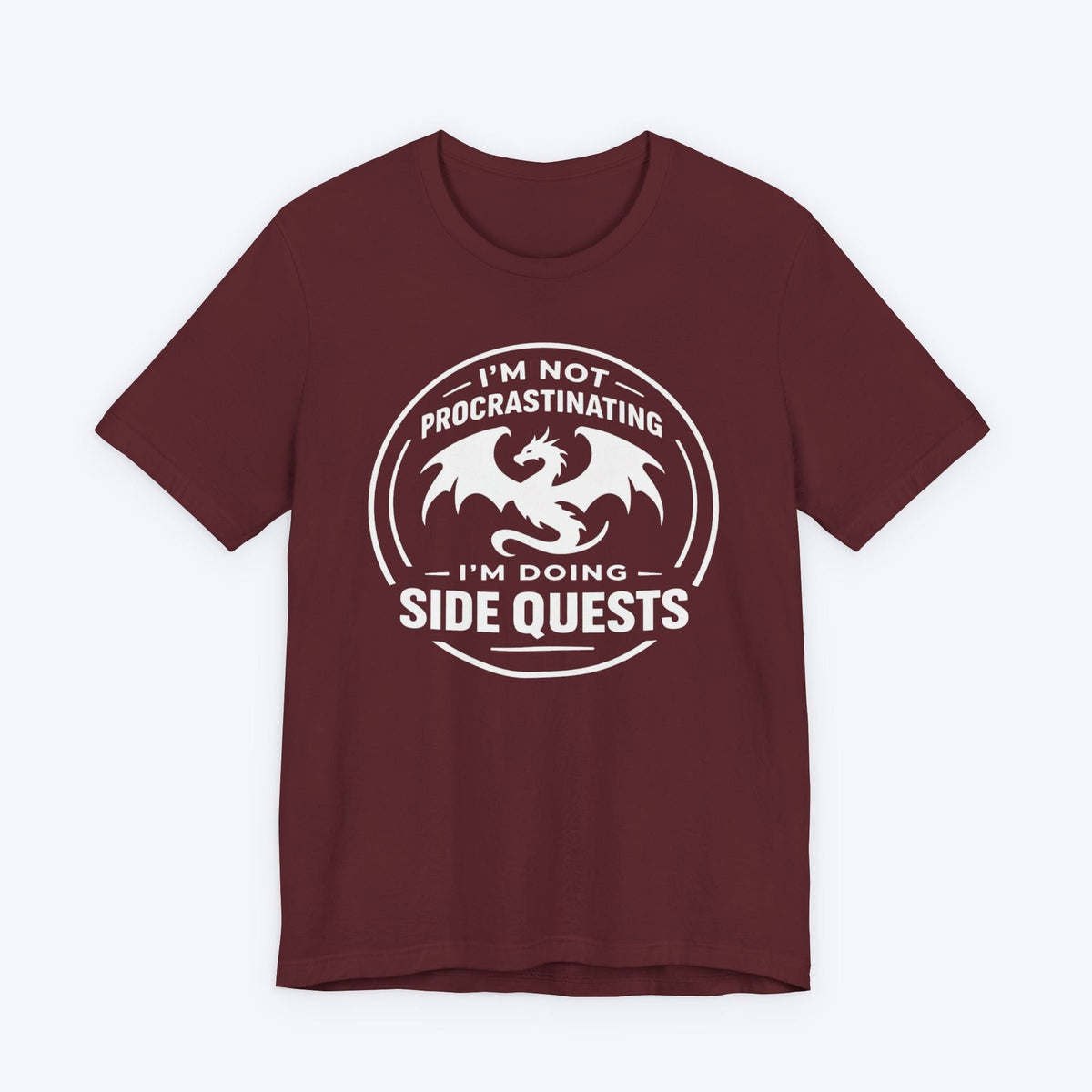 T-Shirt Maroon / S Master of Side Quests T-shirt