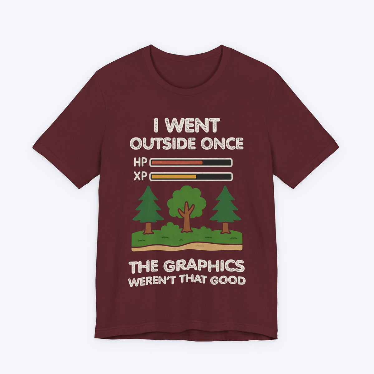 T-Shirt Maroon / S Nature Stinks T-shirt