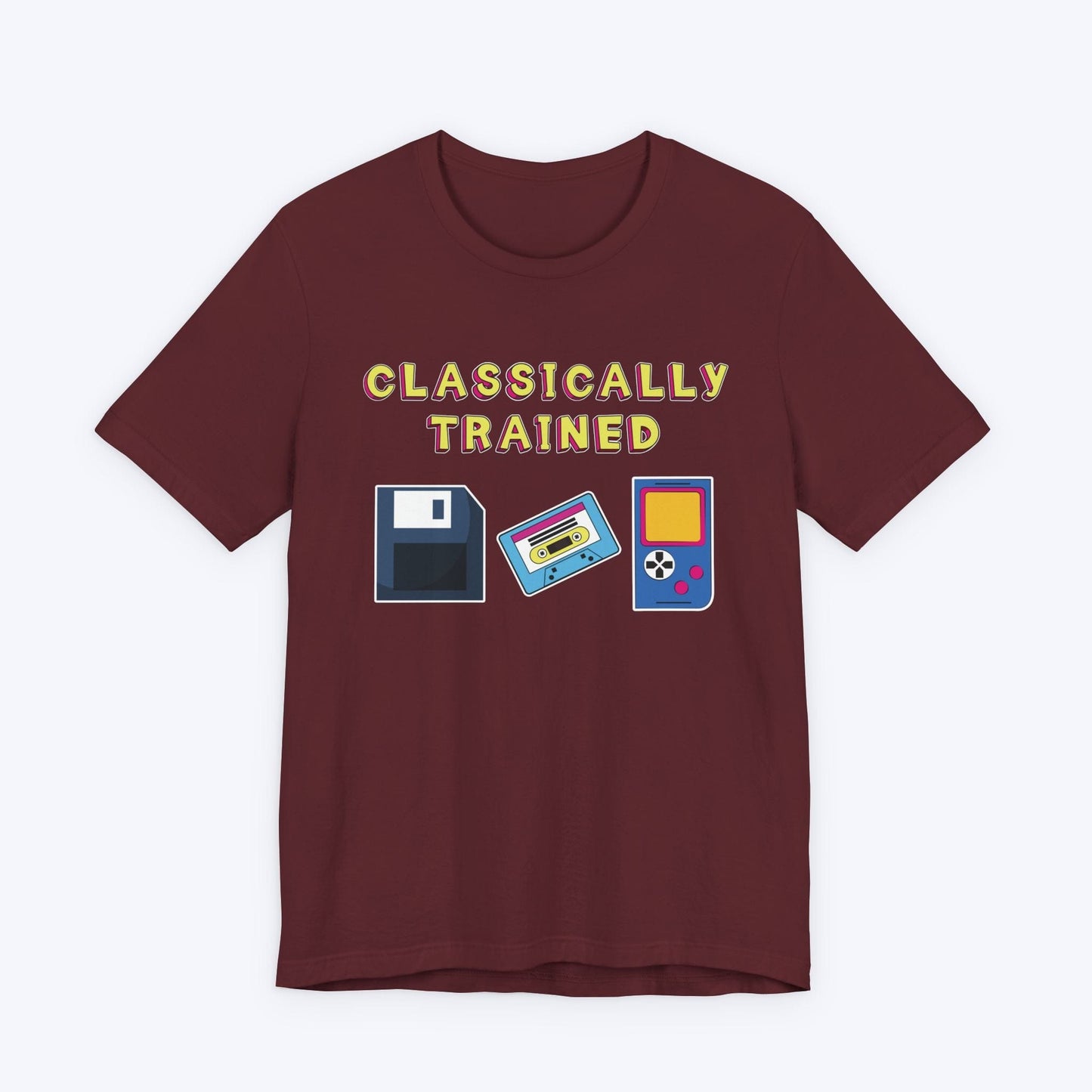 T-Shirt Maroon / S Powered by Nostalgia T-shirt