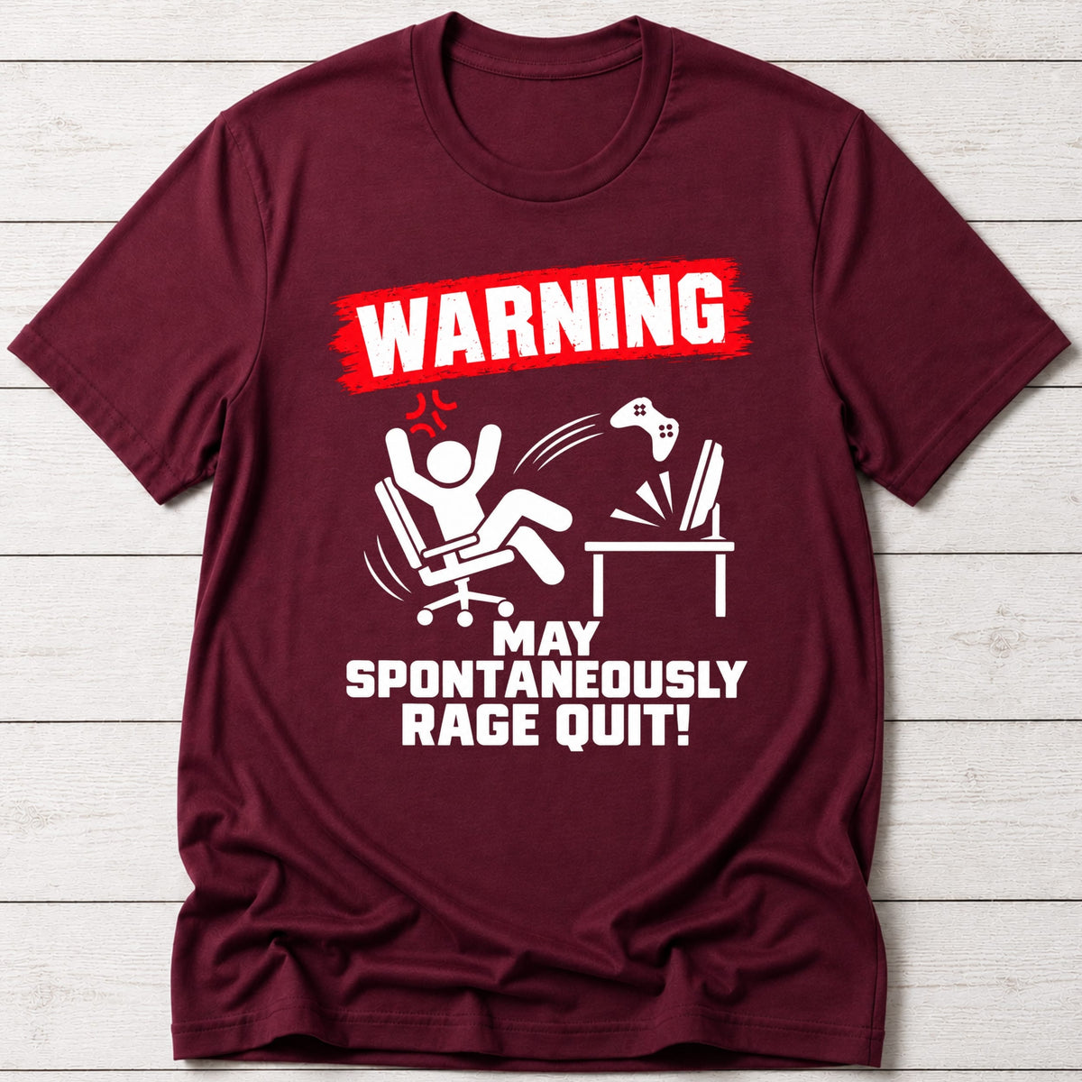 T-Shirt Maroon / S Raging T-shirt