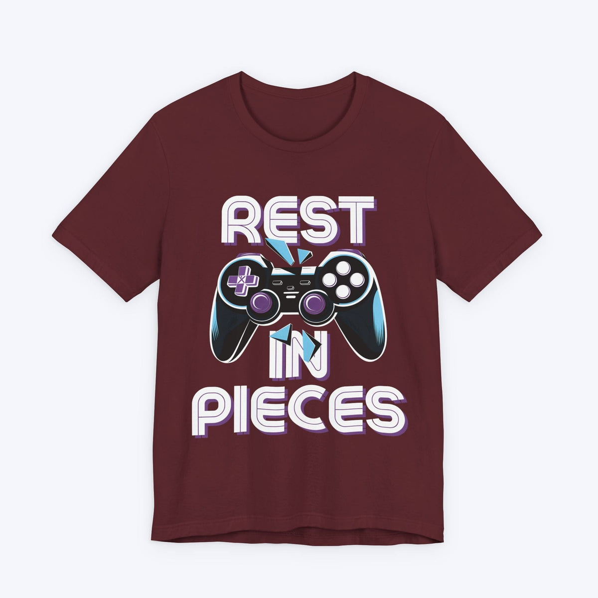 T-Shirt Maroon / S Rest In Pieces T-shirt