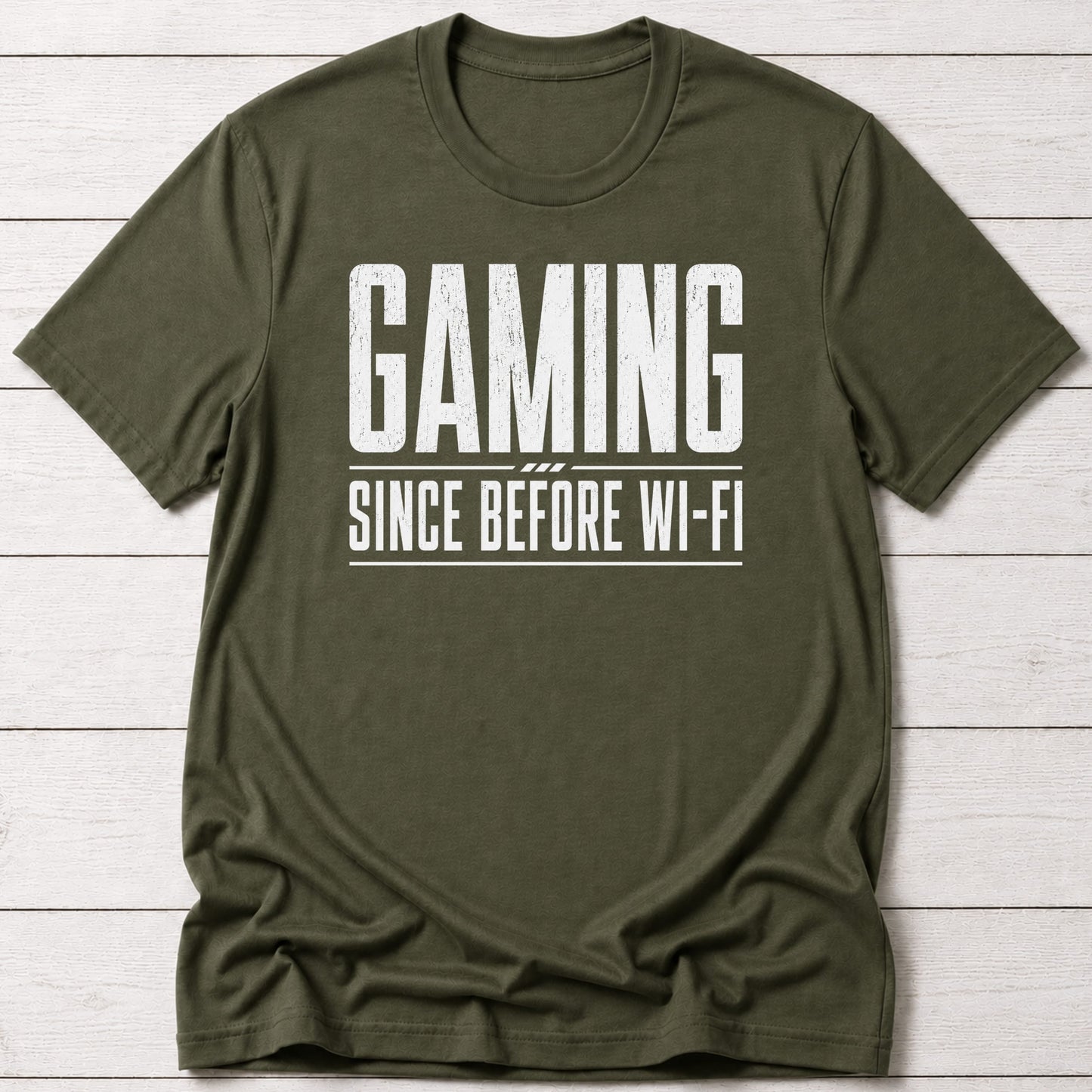 T-Shirt Military Green / S Before Wi-Fi T-shirt