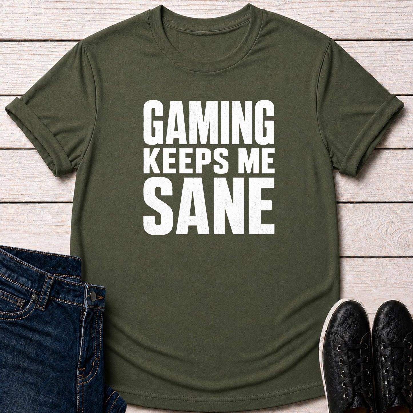 T-Shirt Military Green / S Gaming Recovery T-Shirt