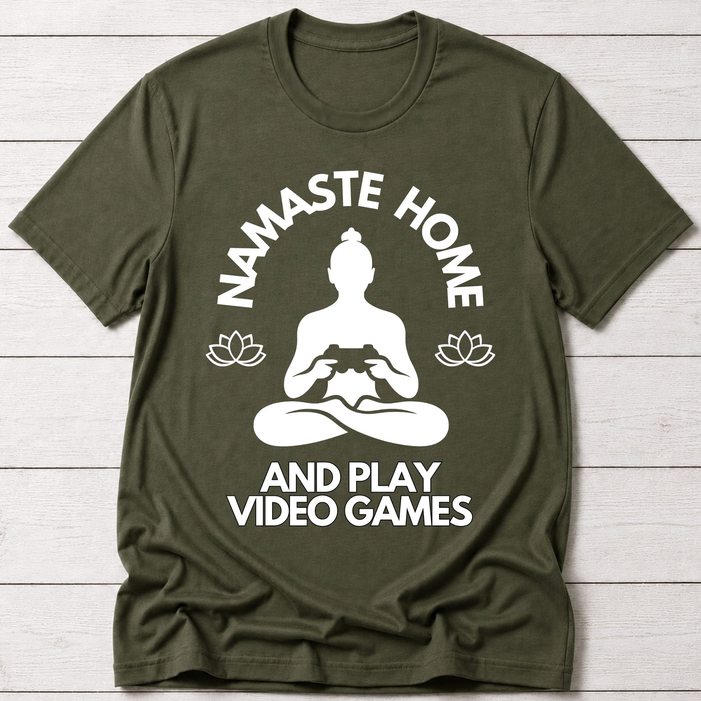 T-Shirt Military Green / S Namaste Home T-shirt
