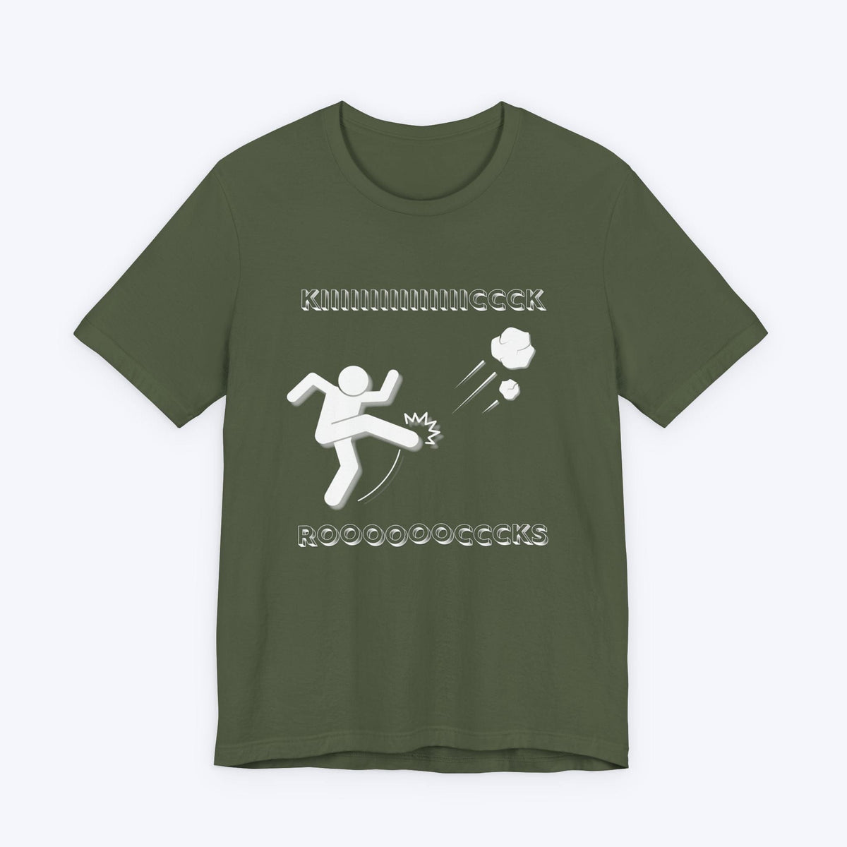 T-Shirt Military Green / S Professional Rock Kicker T-shirt