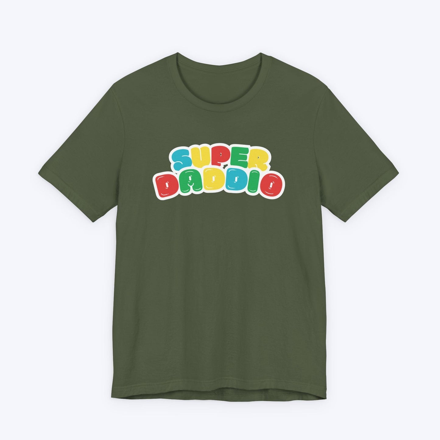 T-Shirt Military Green / S Super Daddio (Bubbles) T-shirt