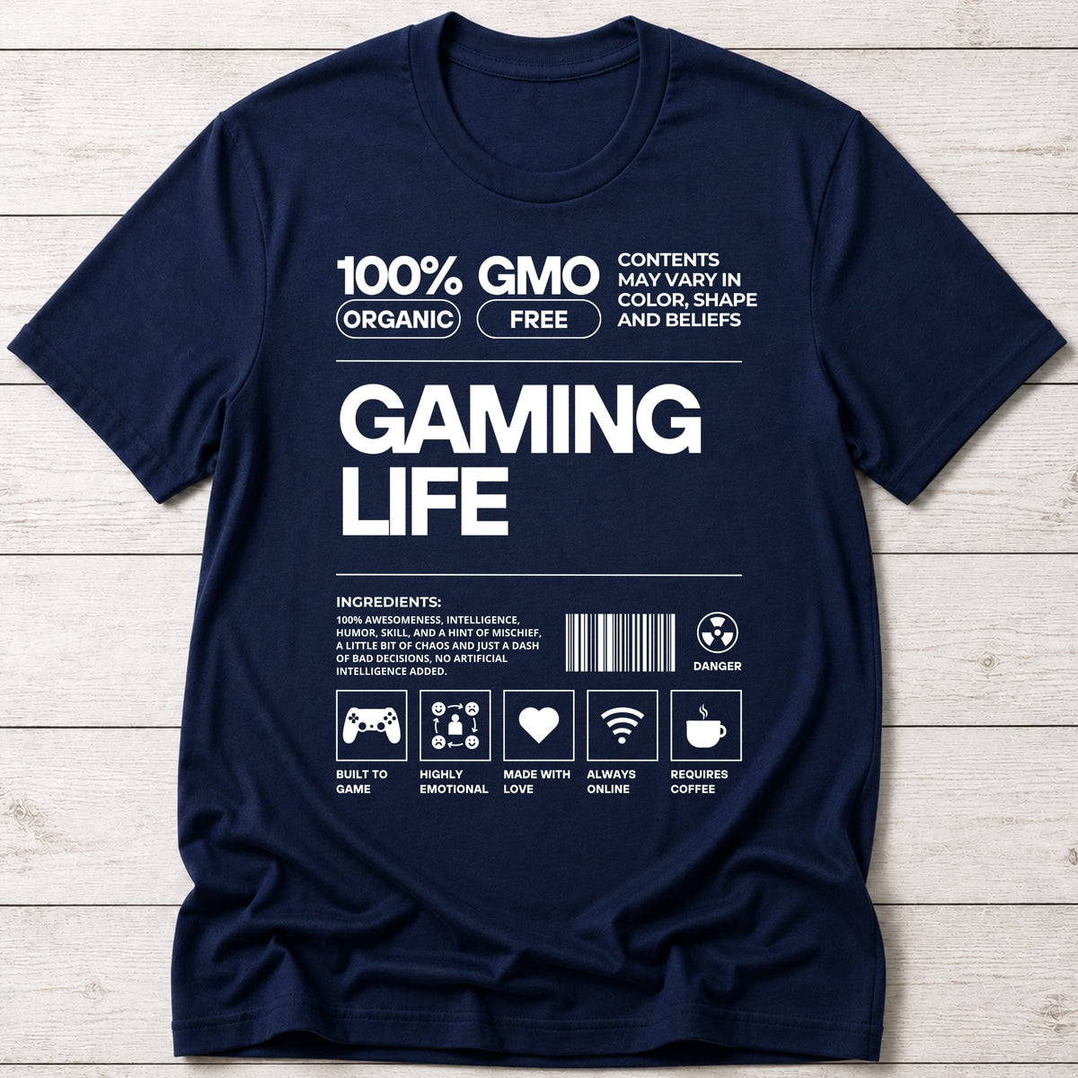 T-Shirt Navy / S 100% Organic T-shirt