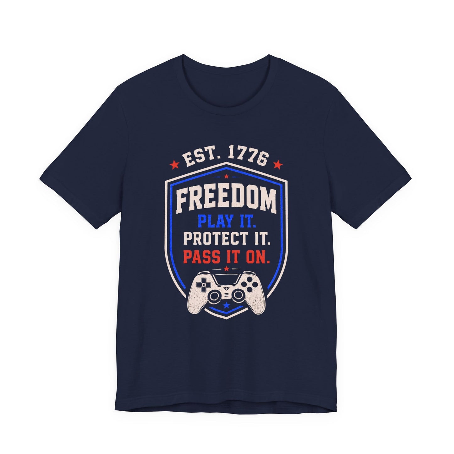 T-Shirt Navy / S Freedom Play It T-shirt