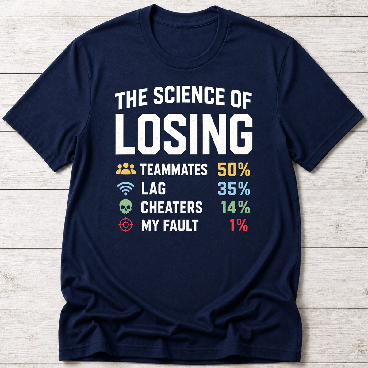 T-Shirt Navy / S Game Science T-shirt