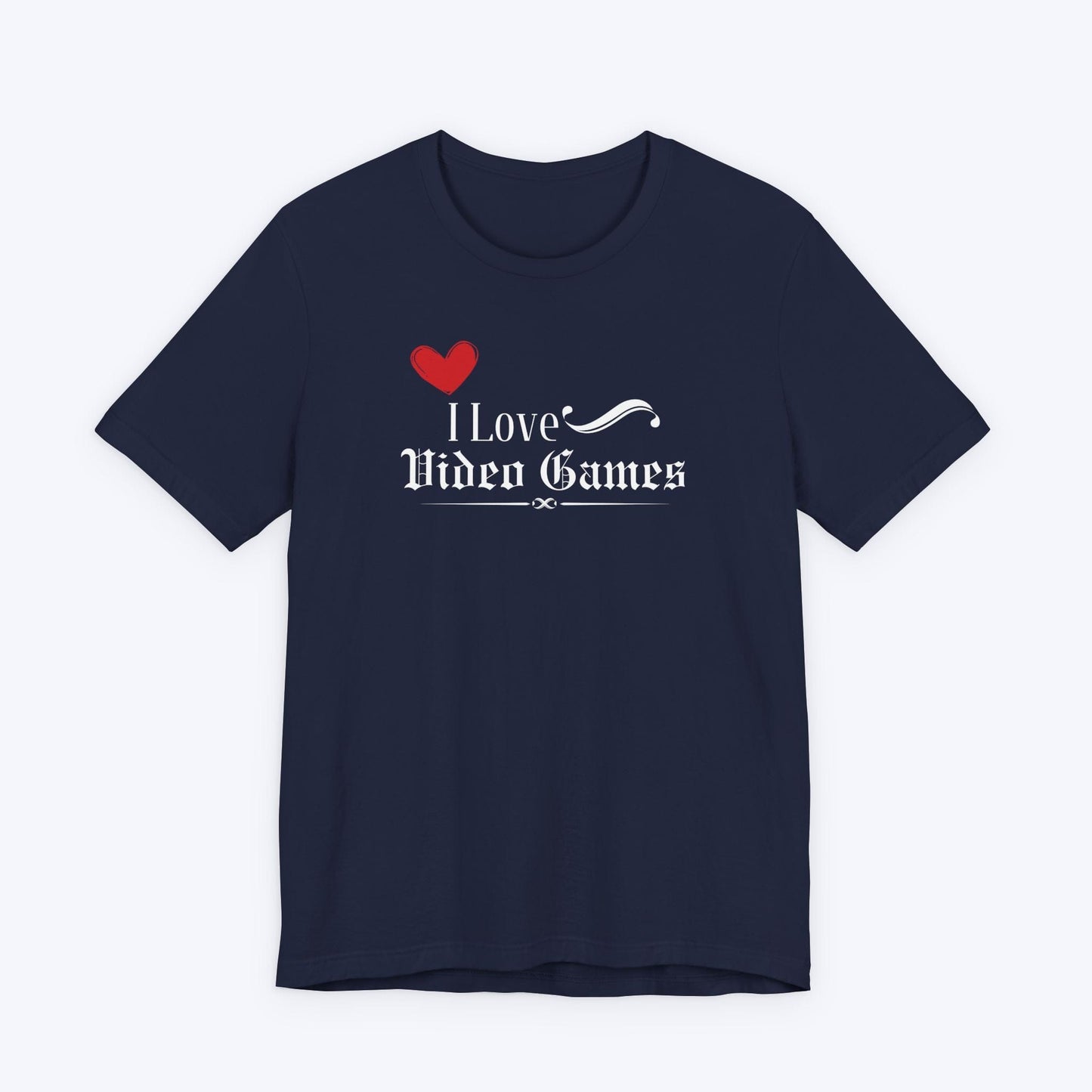 T-Shirt Navy / S I Heart Video Games T-shirt