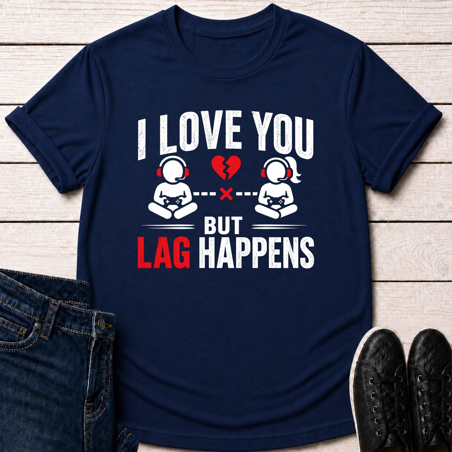 T-Shirt Navy / S Lag Romance T-shirt