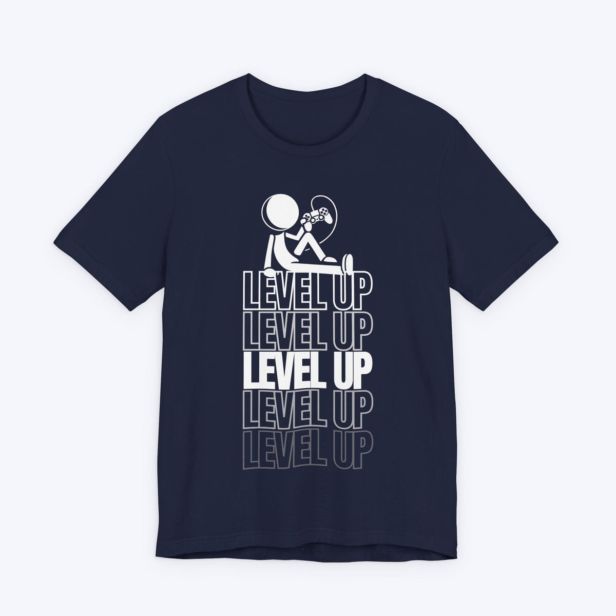 T-Shirt Navy / S Level Up T-shirt