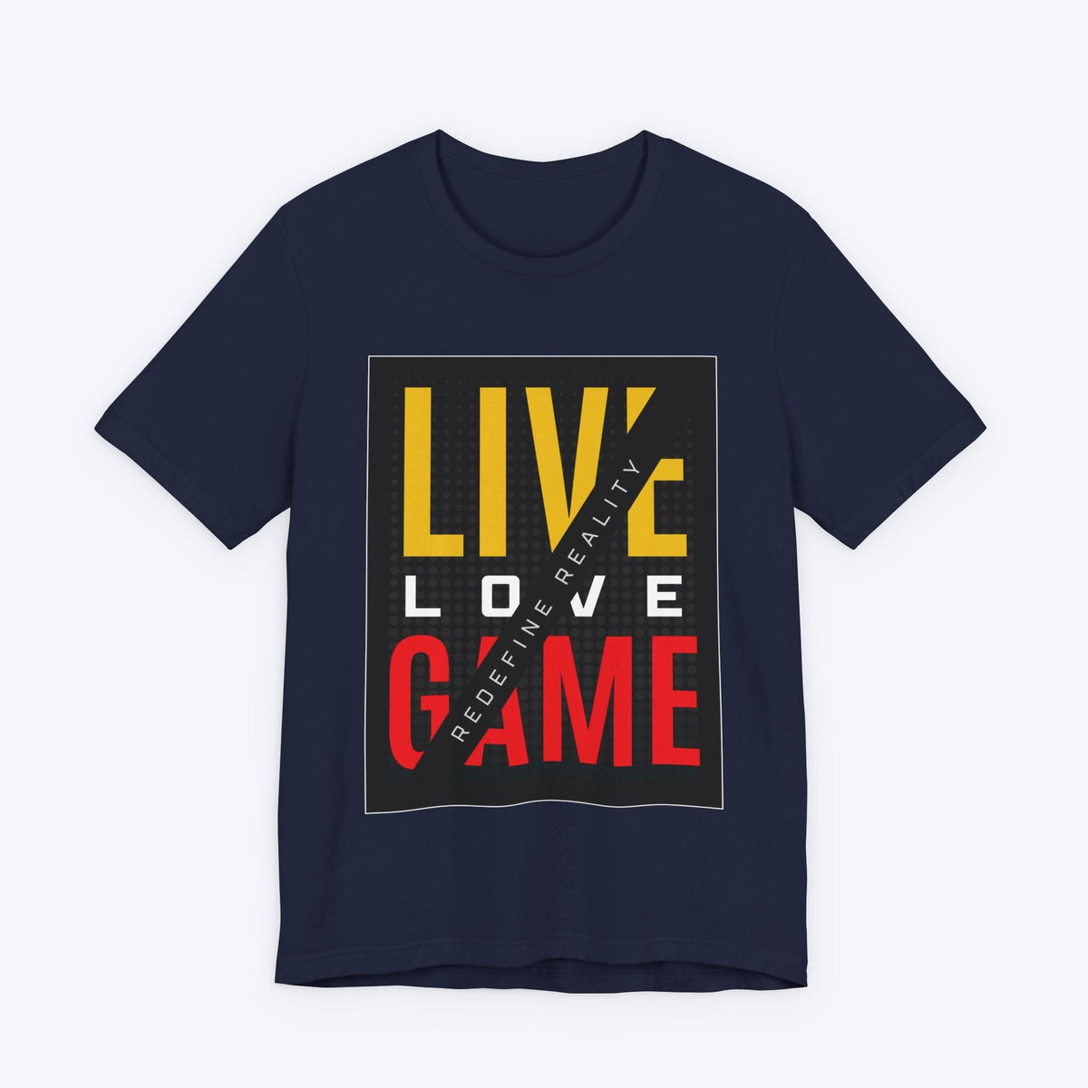 T-Shirt Navy / S Live, Love, Game T-shirt