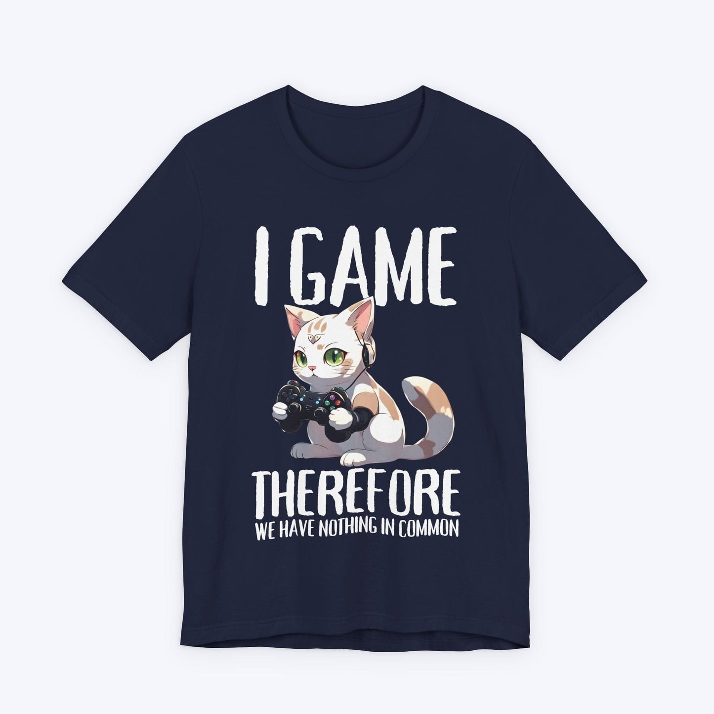 T-Shirt Navy / S Nothing in Common with Kitty Anime T-shirt