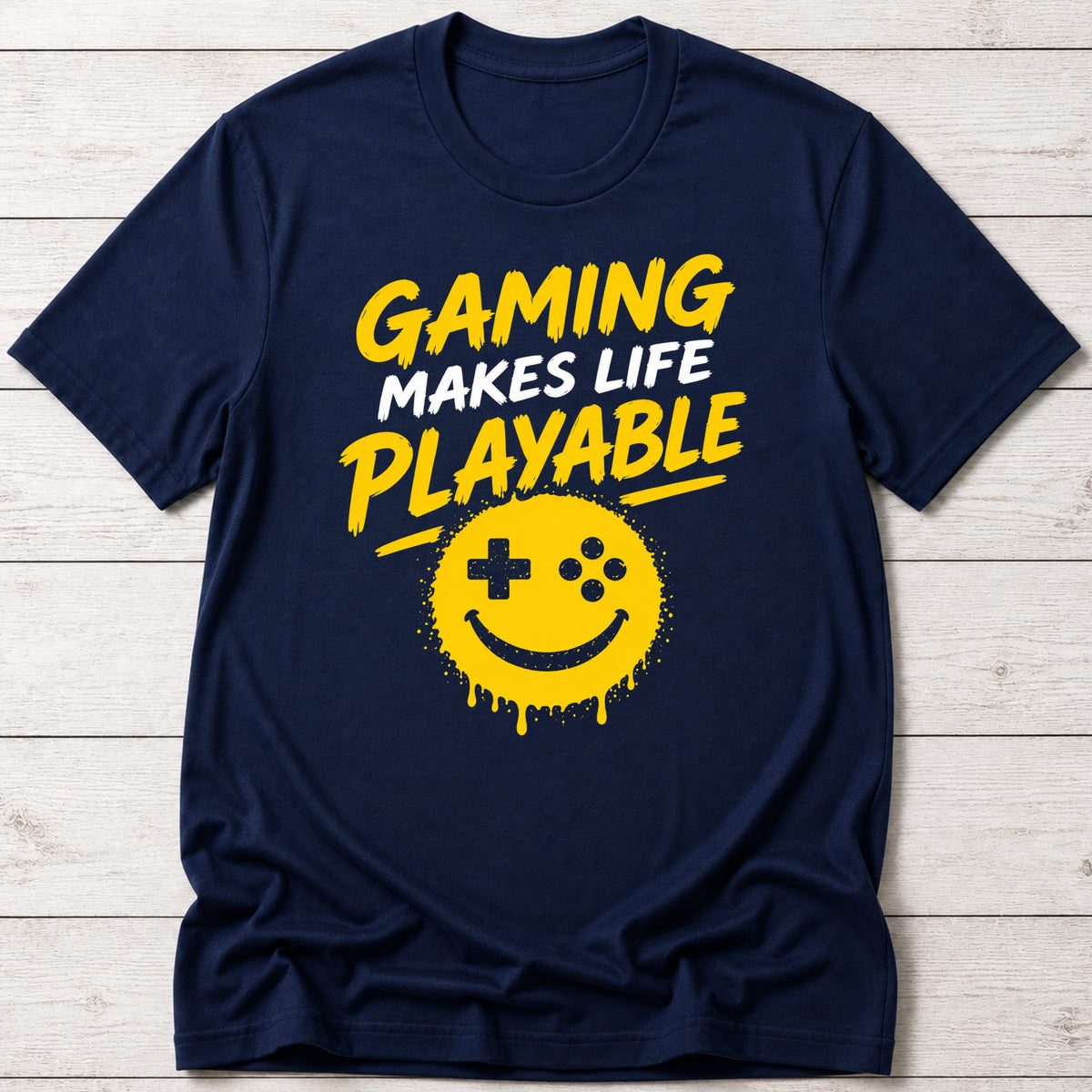 T-Shirt Navy / S Online / Offline Player T-shirt