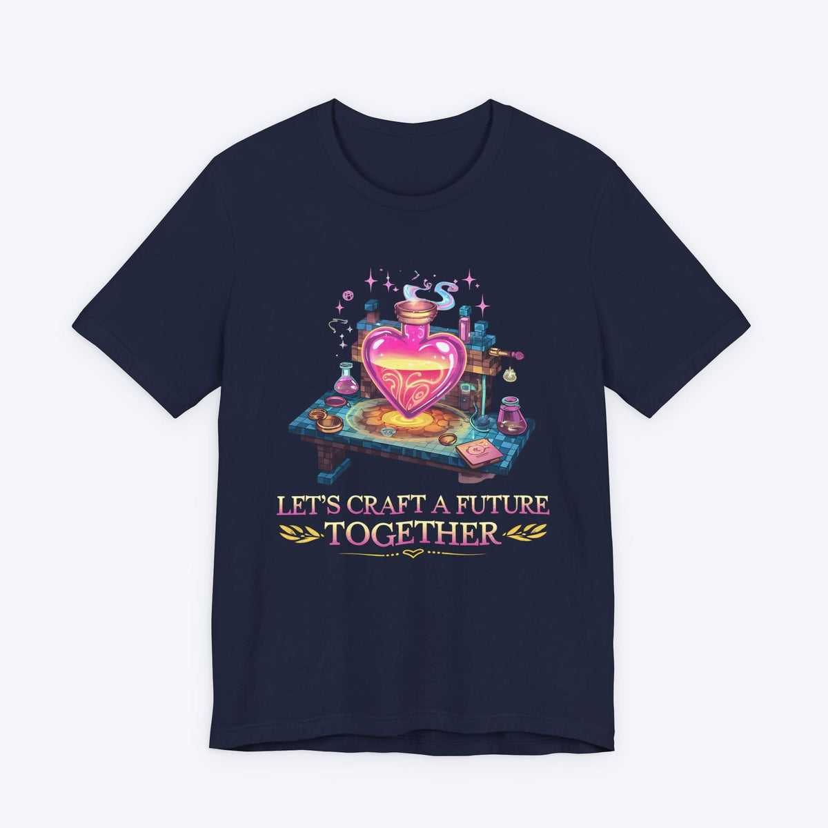 T-Shirt Navy / S Our Future is a Work in Progress T-shirt