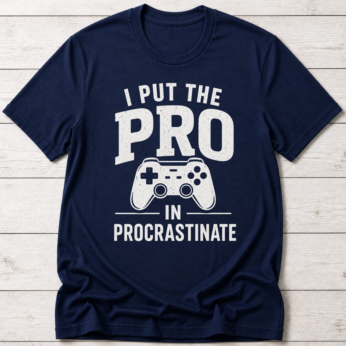 T-Shirt Navy / S Pro Crastinator T-shirt
