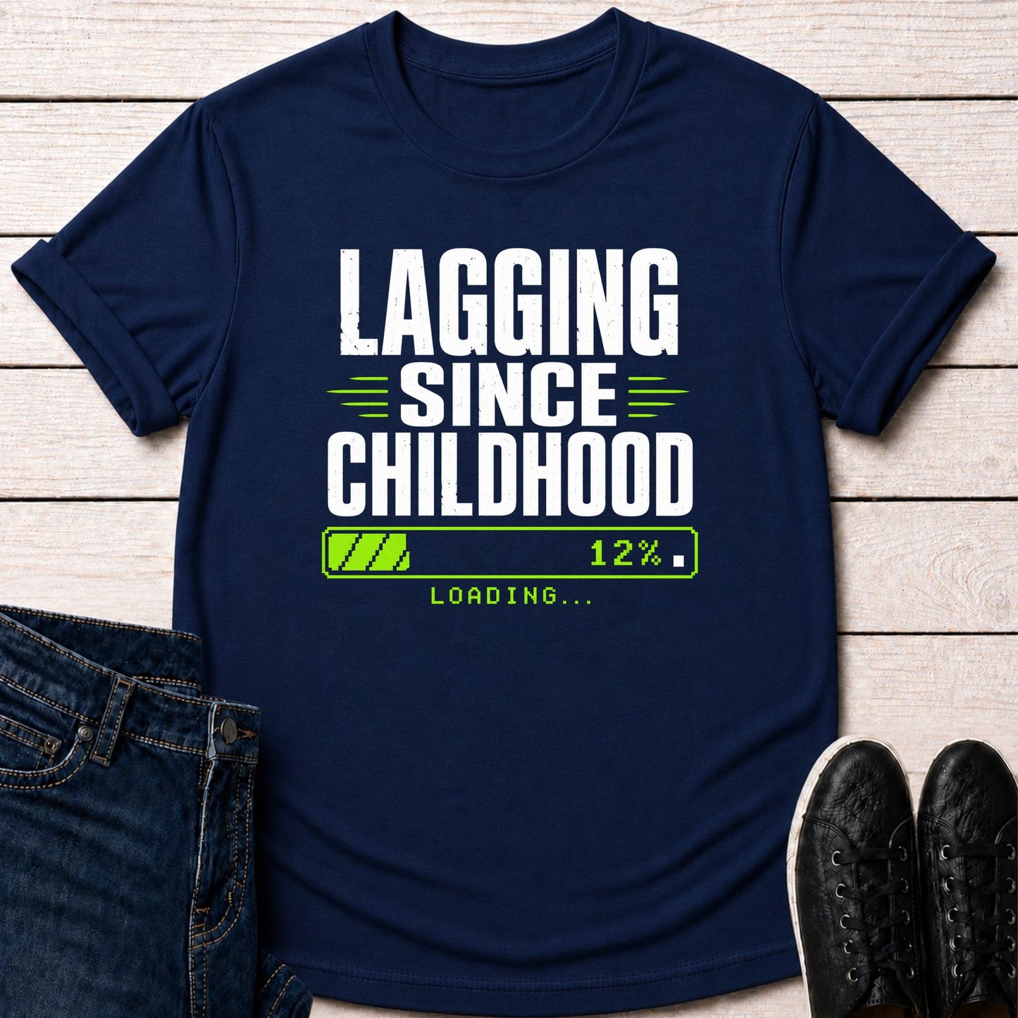 T-Shirt Navy / S Retro Lag T-shirt