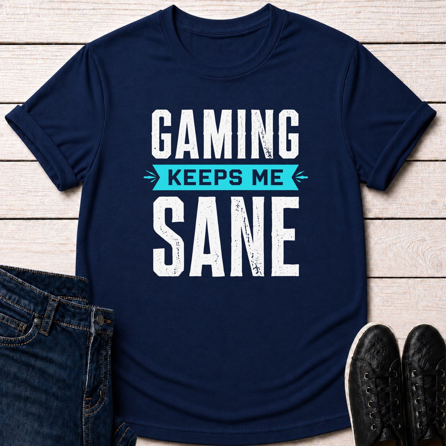 T-Shirt Navy / S Sanity Restored T-Shirt