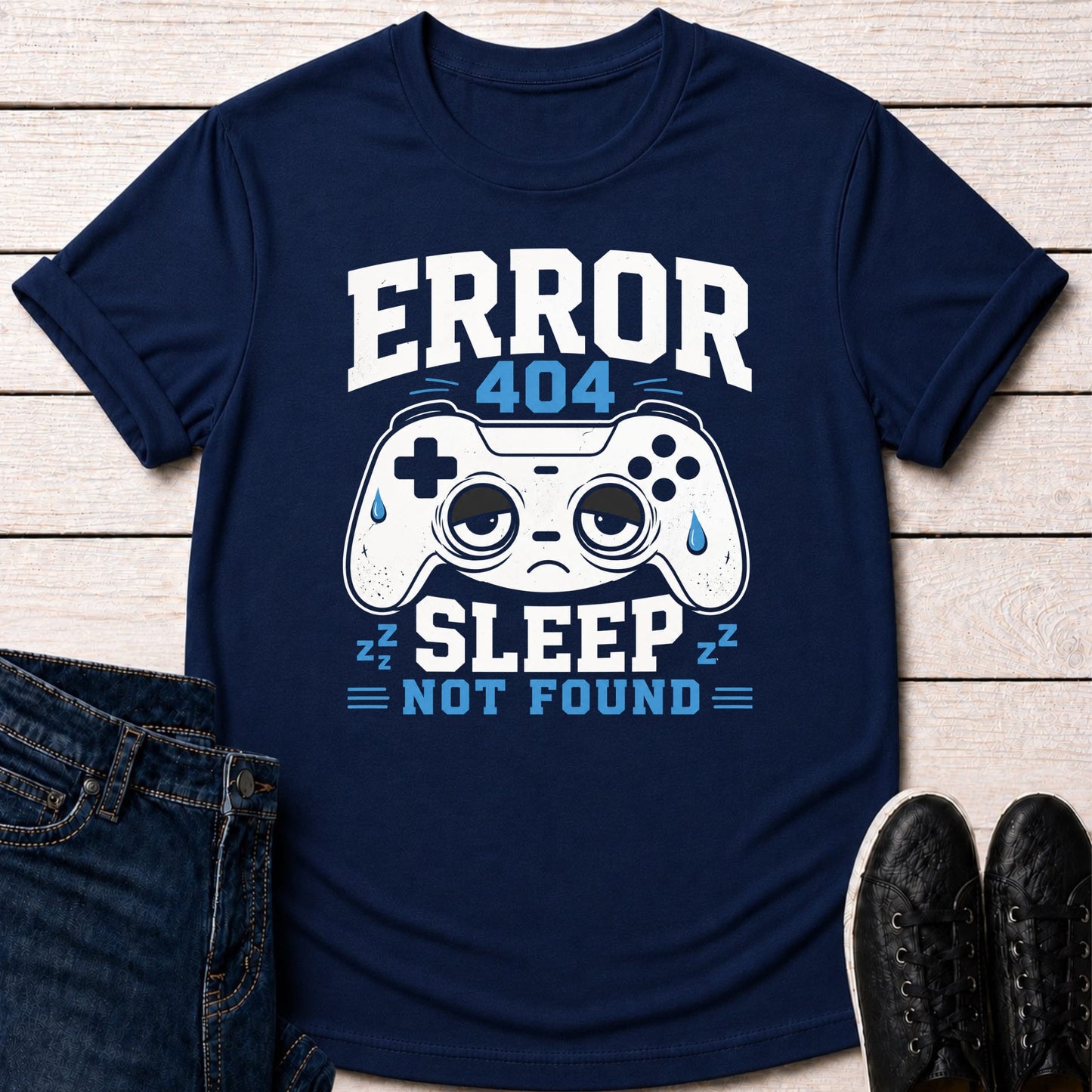 T-Shirt Navy / S Sleep Not Found T-shirt