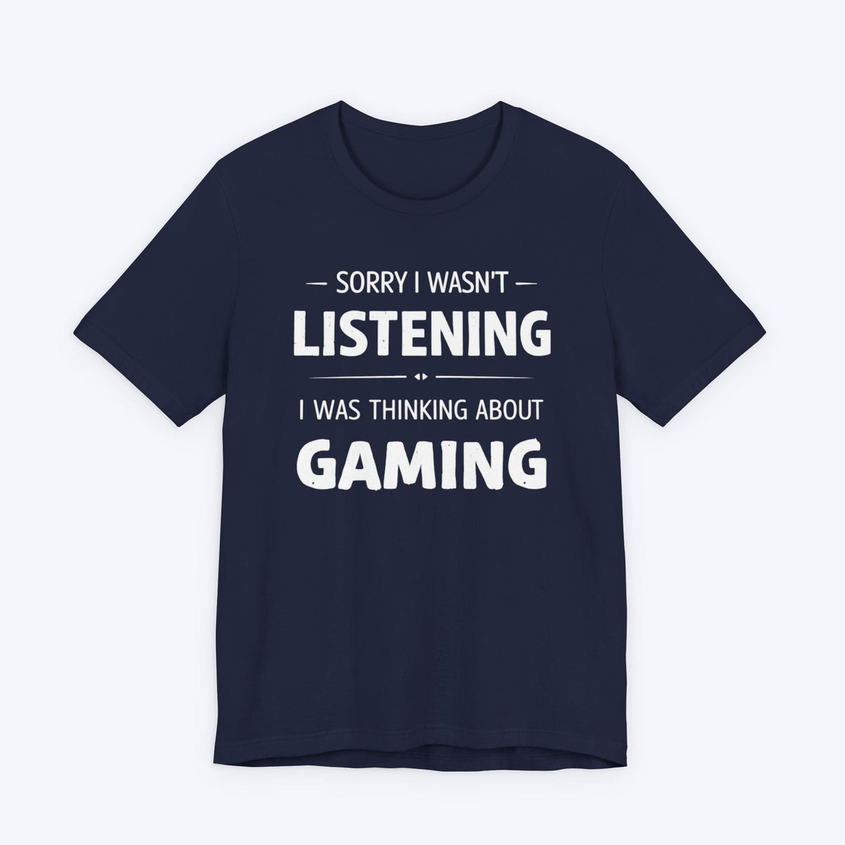 T-Shirt Navy / S Thinking About Gaming T-shirt