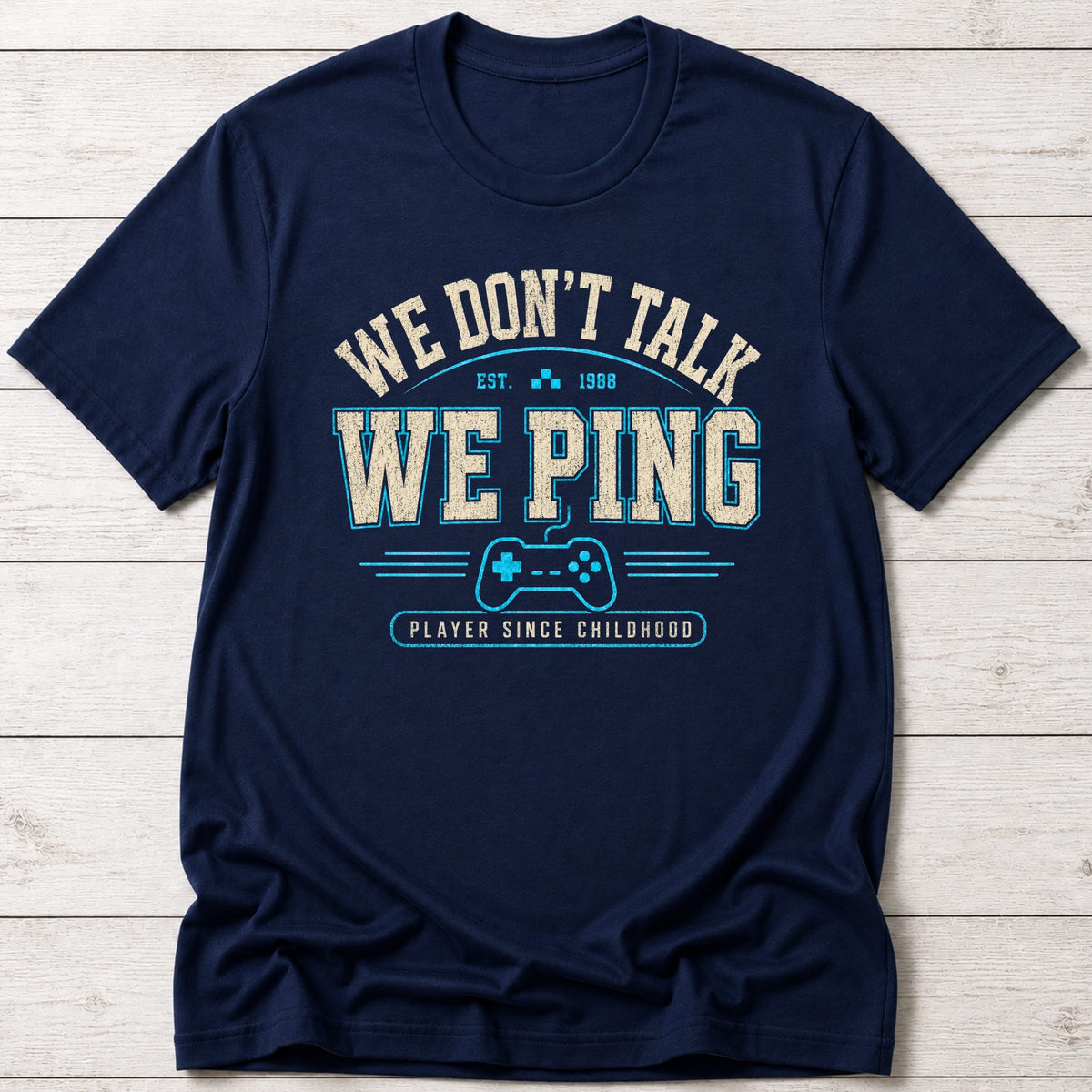 T-Shirt Navy / S We Ping T-shirt