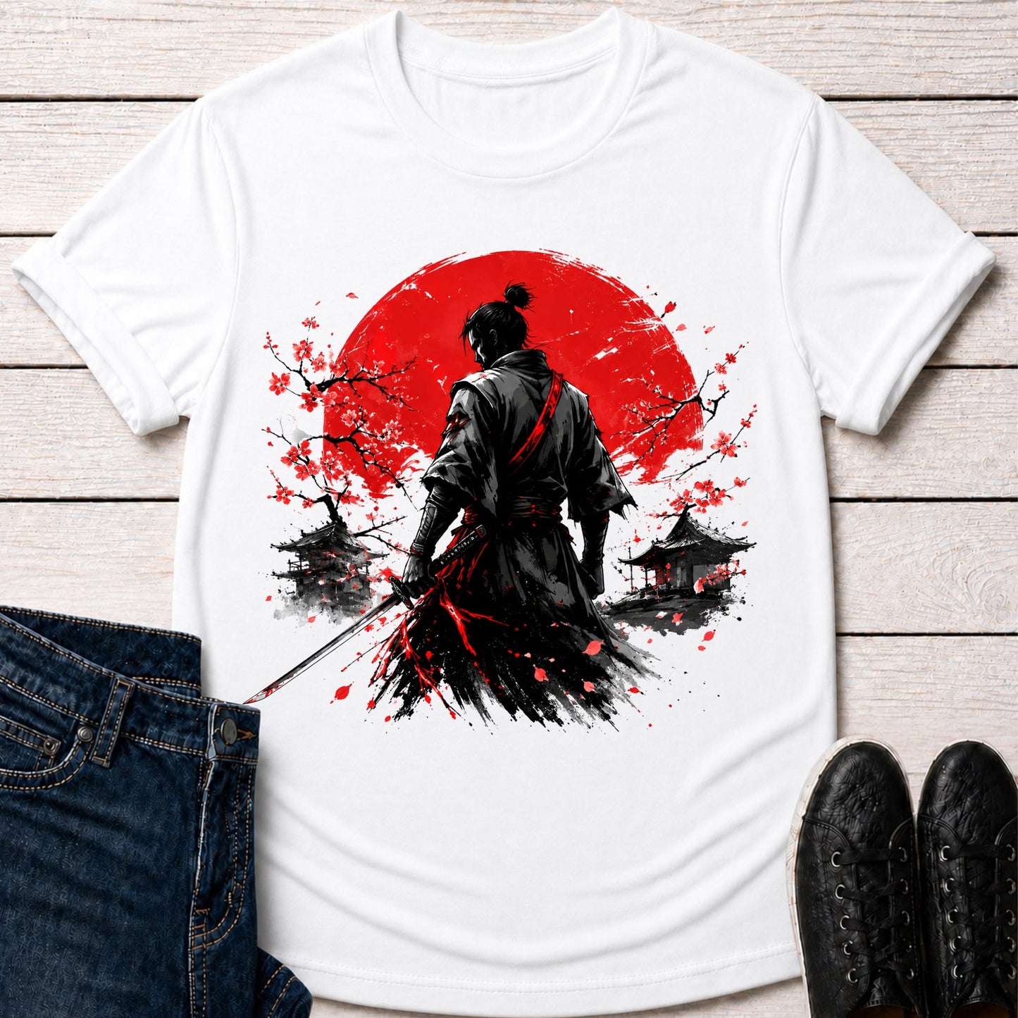 T-Shirt White / S Shadow Ronin T-shirt