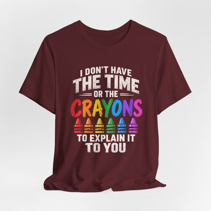 Tme or Crayons T-shirt