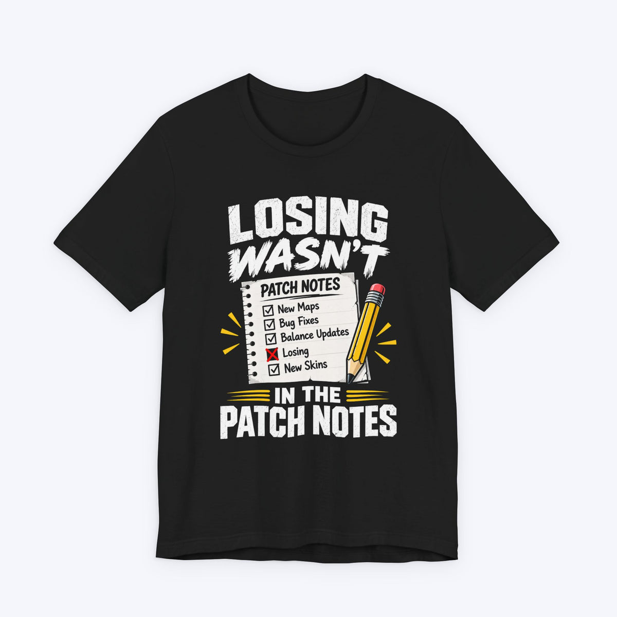 Patch Notes T-shirt