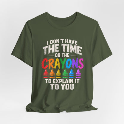 Tme or Crayons T-shirt