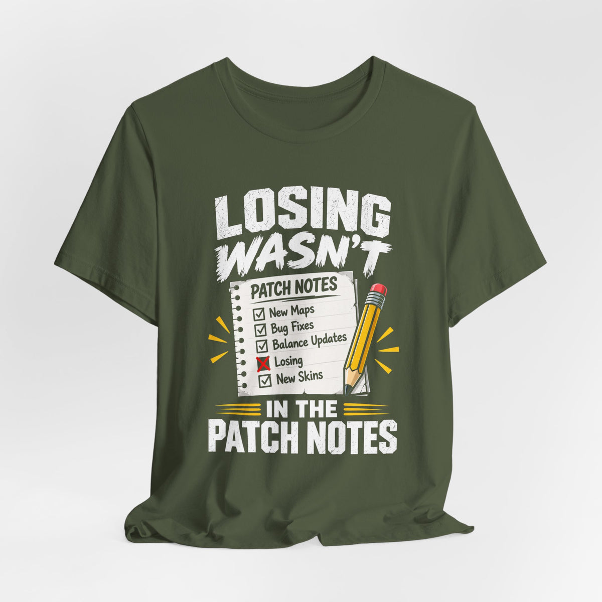 Patch Notes T-shirt