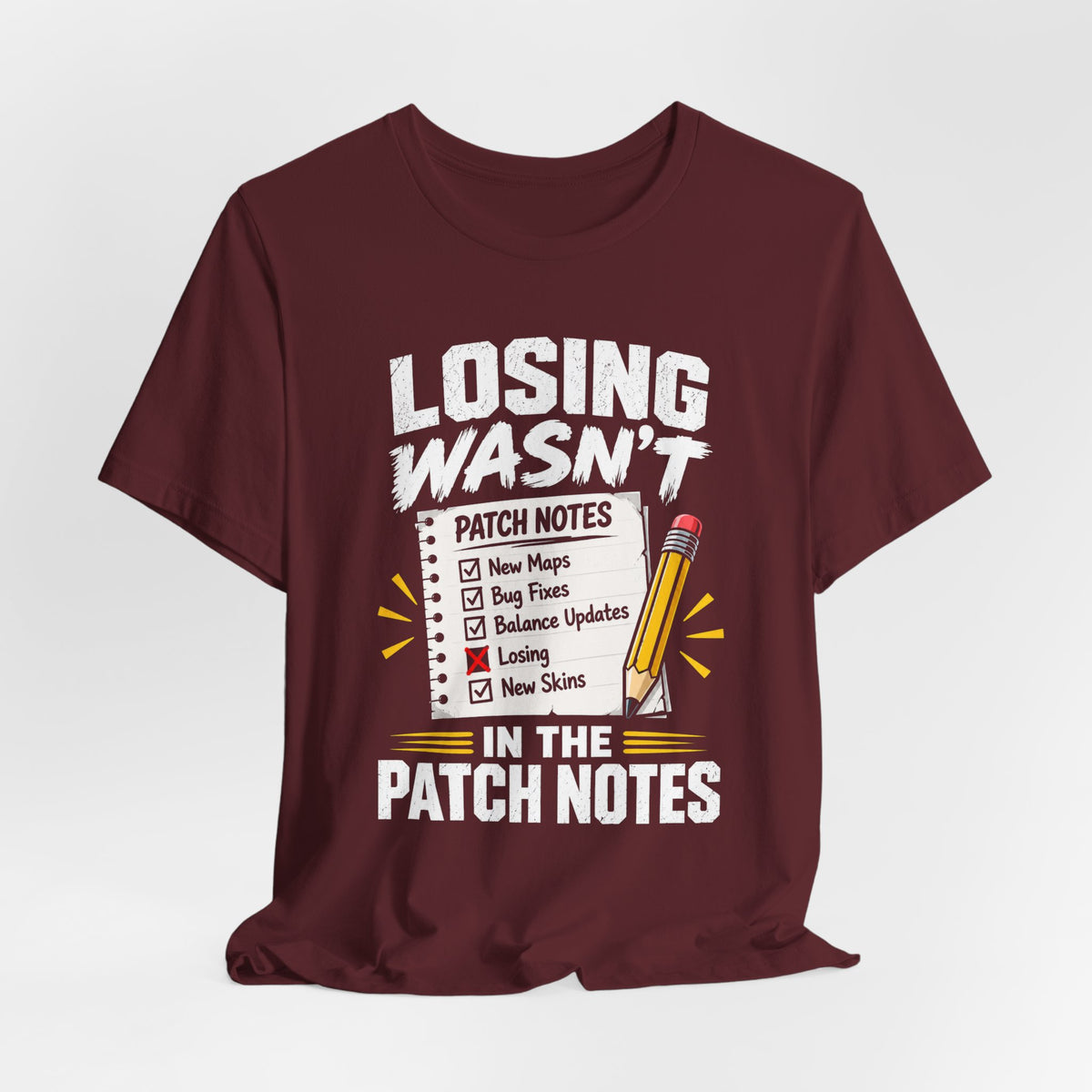 Patch Notes T-shirt