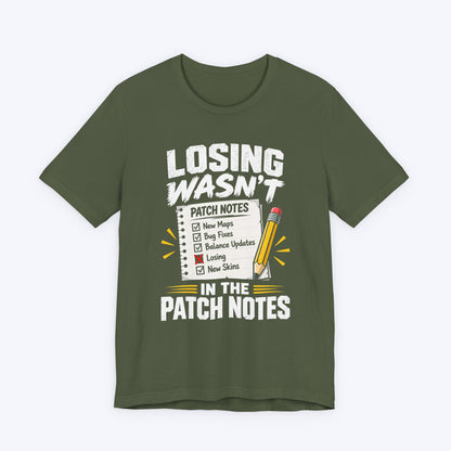 Patch Notes T-shirt
