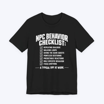 NPC Checklist T-shirt