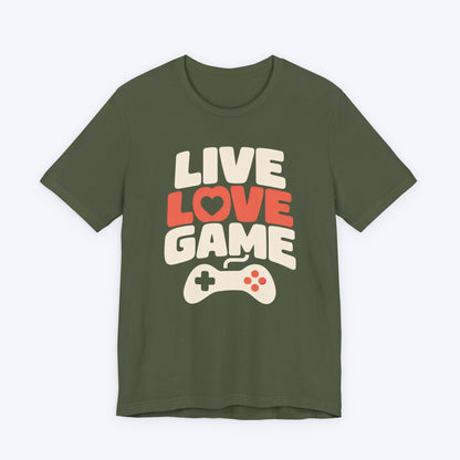 Live Love Game T-shirt