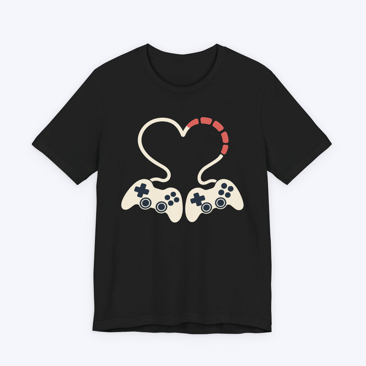 2 Gamers 1 Heart T-shirt
