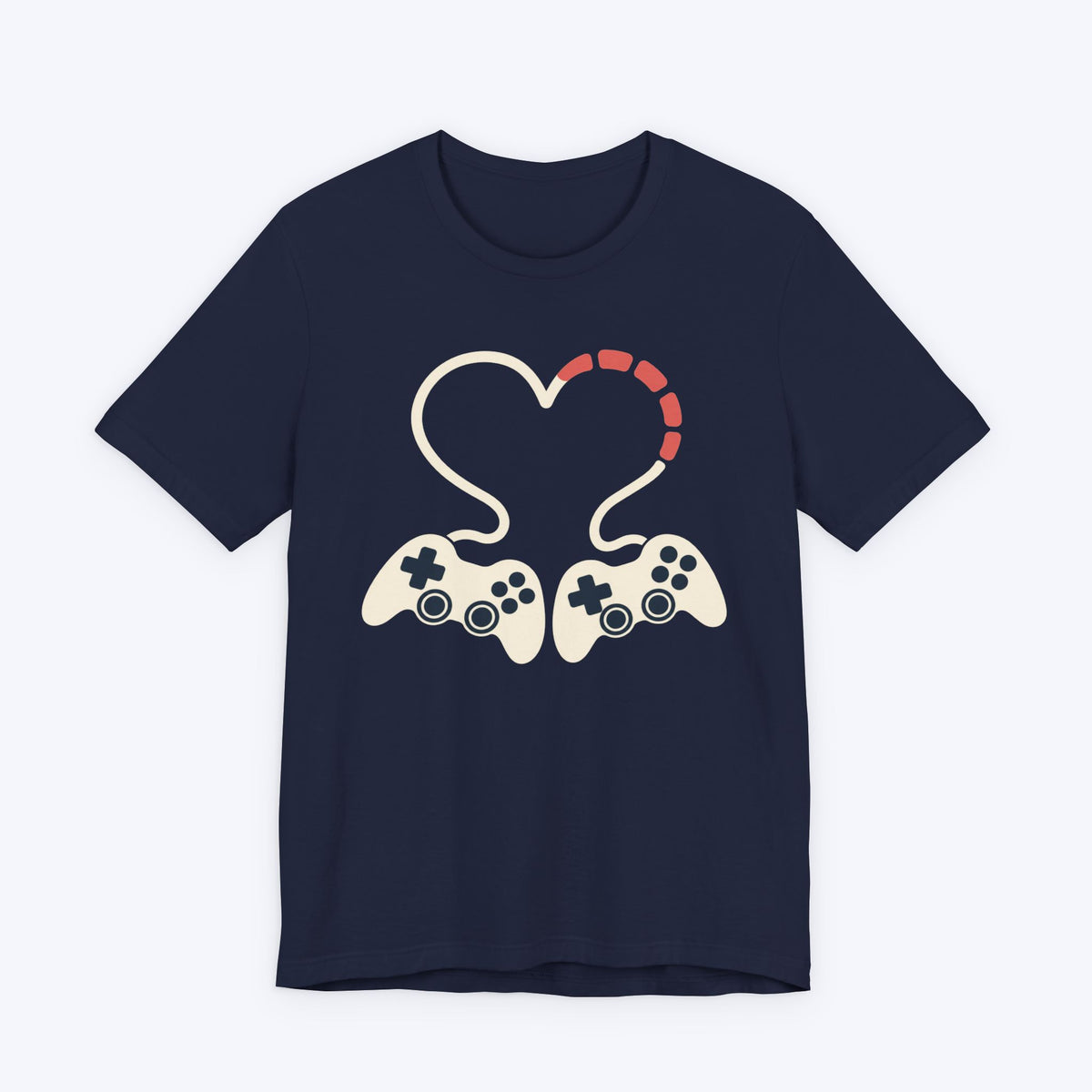2 Gamers 1 Heart T-shirt