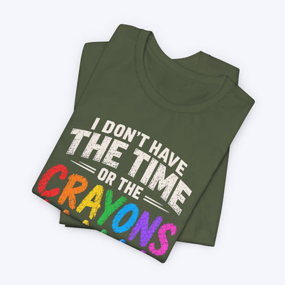 Tme or Crayons T-shirt
