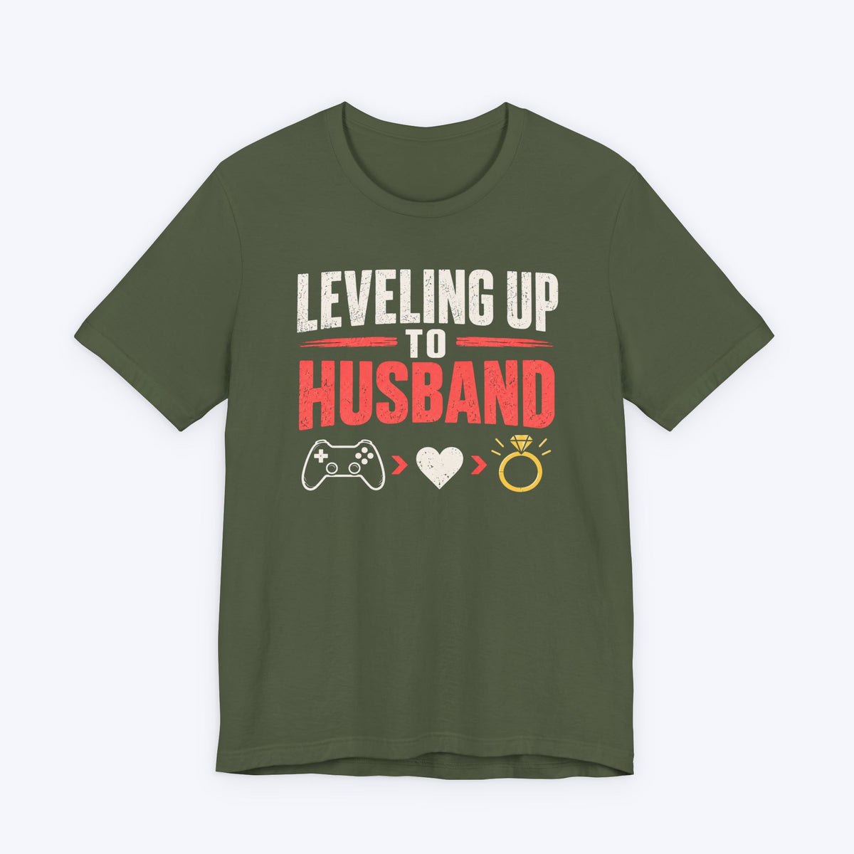 Level Up Husband T-shirt