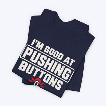 Red Button T-shirt
