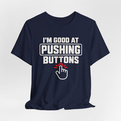 Red Button T-shirt